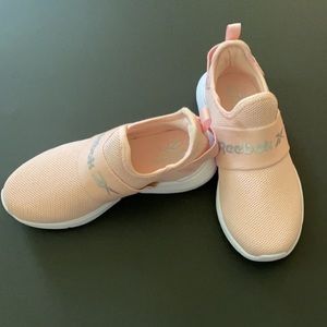 Pink Reebok Girls tennis shoes Size 1